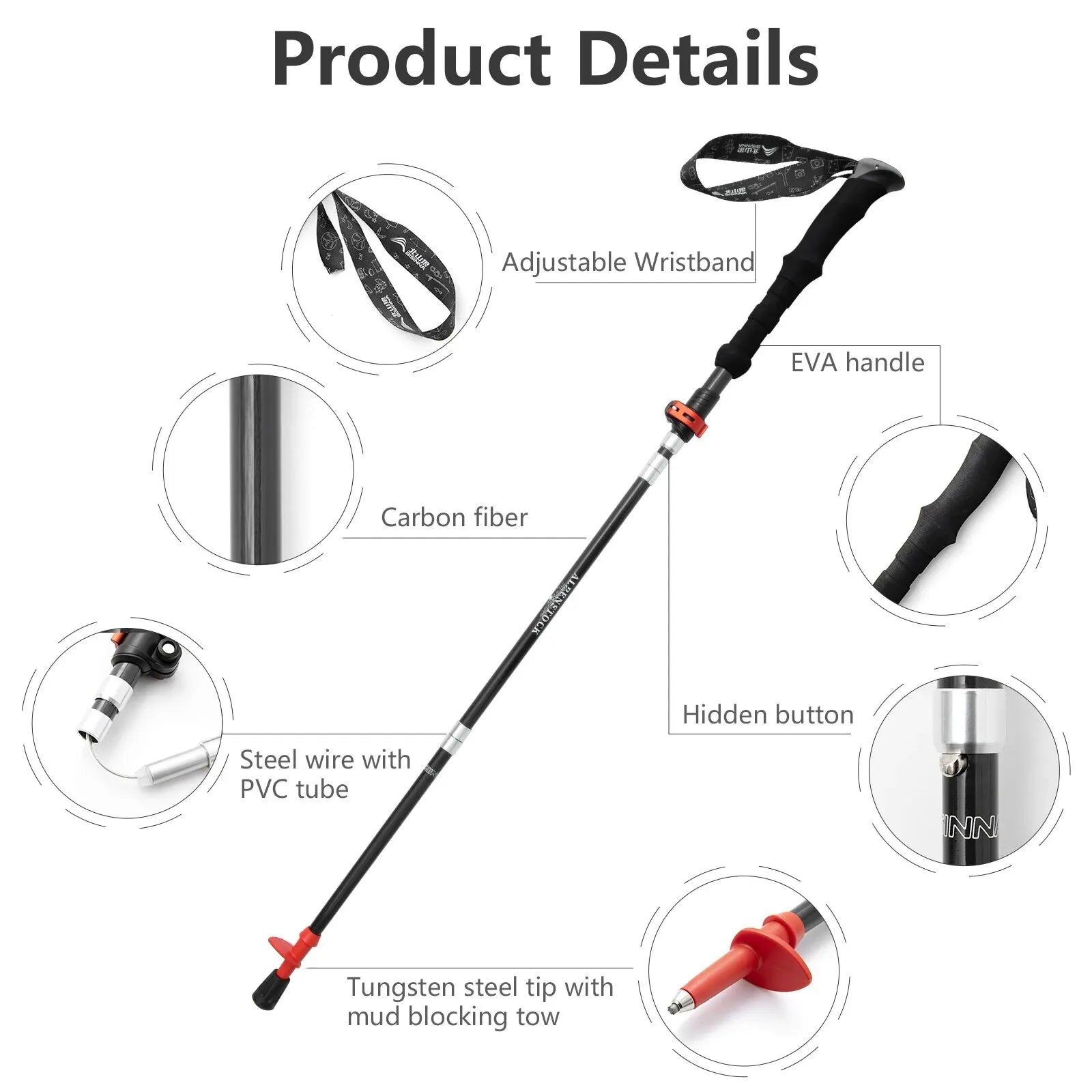 Folding Trekking Poles